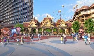 上海迪斯尼规划图